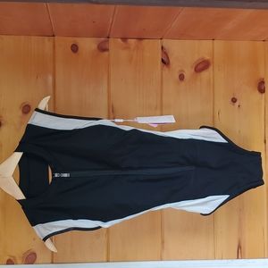 NWT SYS Swimwear black one piece.  Size XL